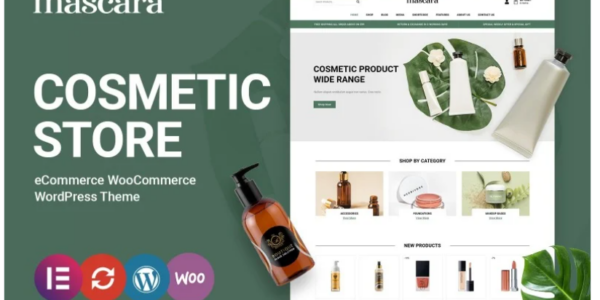 Mascara Cosmetic and Beauty WooCommerce Theme 1.0 GPL Theme