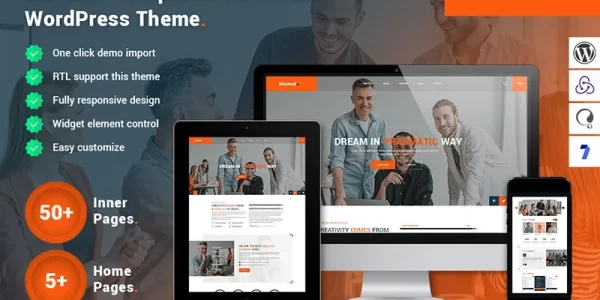 Maxmet Corporate Business WordPress Theme 1.0.0 GPL Theme