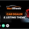 Maxwheels Car Dealer Automotive Classified Multivendor WordPress Theme 1.1.0 GPL Theme