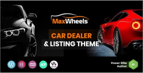 Maxwheels Car Dealer Automotive Classified Multivendor WordPress Theme 1.1.0 GPL Theme
