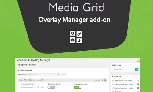 Media Grid Overlay Manager add-on 2.0.13 GPL Plugins