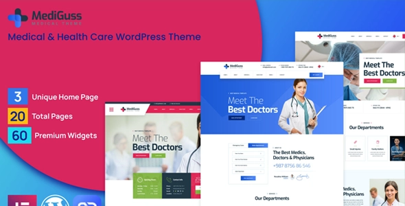 Mediguss Medical Theme 1.4 GPL Theme