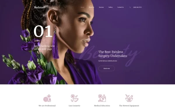 Medistart Spa Salon WordPress Theme 1.0.0 GPL Theme
