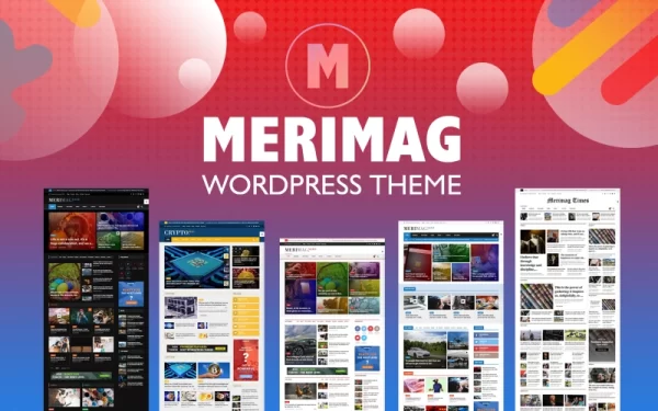 Merimag Elementor Blog Magazine and News WordPress Theme WordPress Theme 4.0.4 GPL Theme