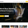 Metalplan Metal Company WordPress Theme 1.0.1 GPL Theme
