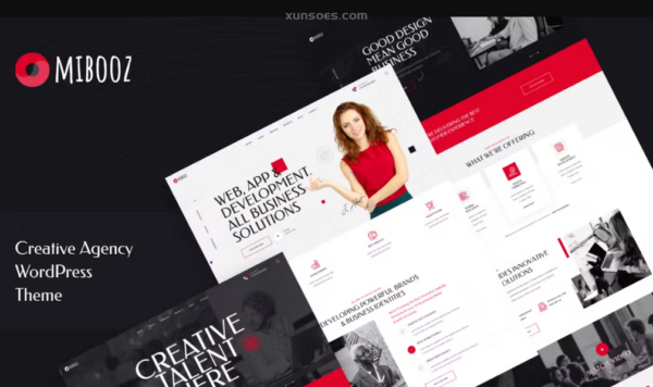 Mibooz – Creative Agency WordPress Theme 1.1 GPL Theme