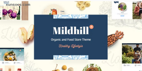 Mildhill Organic and Food Store Theme 1.4 GPL Theme