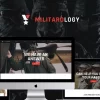 Militarology Masculine WordPress Theme 1.0.6 GPL Theme