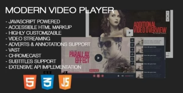 Modern Video Player for WordPress 9.3.8 GPL Plugins