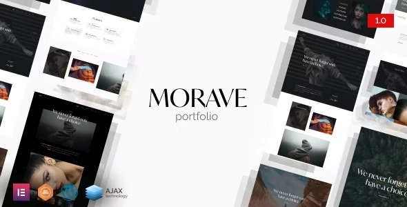 Morave Portfolio Elementor 1.0.0 GPL Theme