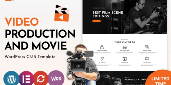 Movscen Movie Studios and Filmmakers WordPress theme 1.0.0 GPL Theme