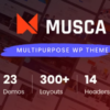 Musca Multipurpose WordPress theme 1.0.3 GPL Theme