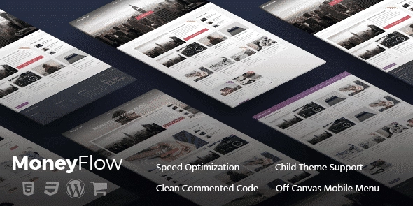 MyThemeShop MoneyFlow WordPress Theme 1.2.11 GPL Theme