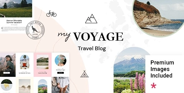 MyVoyage Travel Blog WordPress Theme 1.0 GPL Theme