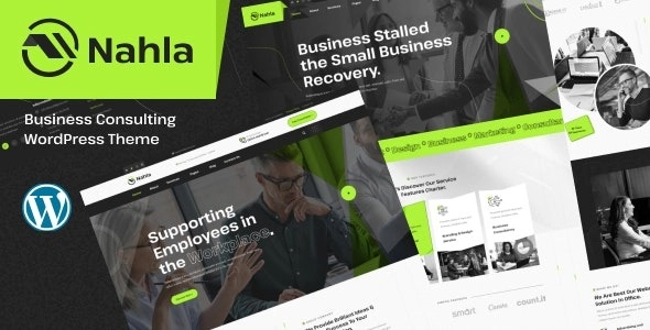 Nahla Business Consulting WordPress Theme 1.0.0 GPL Theme
