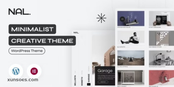 Nal Creative Portfolio WordPress Theme 1.0 GPL Theme