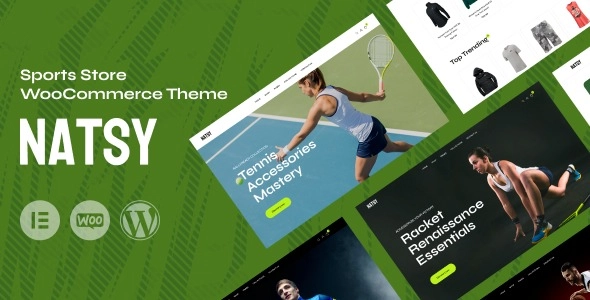 Natsy Sports Store WooCommerce Theme 1.0.0 GPL Theme