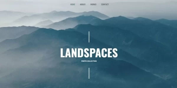 Natural Hunter Creative Photographer WordPress theme WordPress Theme 1.0 GPL Theme