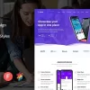 Naxos App Landing Page WordPress Theme 1.7 GPL Theme
