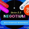 Negotium Multipurpose Business WordPress Template 2.2 GPL Theme