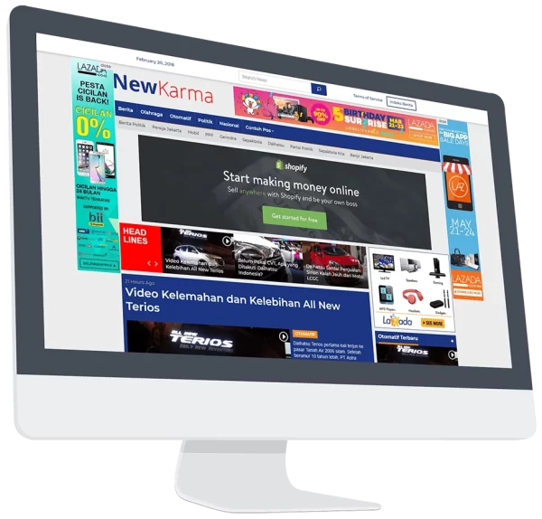 Newkarma A special wordpress theme for magazine, news or news Indonesia websites 1.2.0 GPL Theme