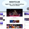 Night Club One Page WordPress Theme For Parties 1.0 GPL Theme