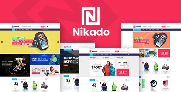 Nikado Responsive Theme for WooCommerce WordPress 1.0 GPL Theme