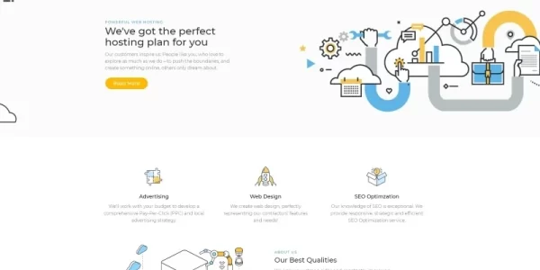 NoLimitz Hosting WordPress Elementor Theme WordPress Theme 1.0.0 GPL Theme