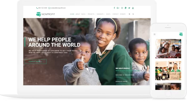 Nonprofit WordPress Theme 2.0.2 GPL Theme