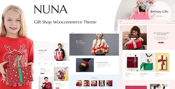 Nuna  – Gift Store WooCommerce Theme 1.0.0 GPL Theme