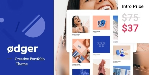 Ødger Creative Portfolio Theme 1.0 GPL Theme