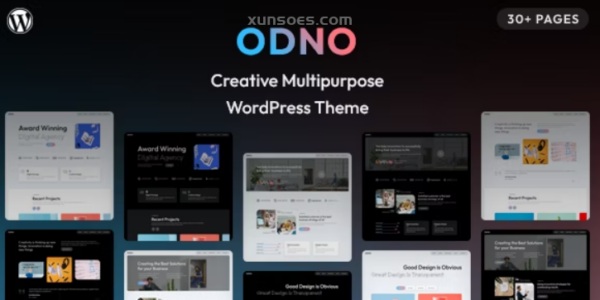 Odno Creative Multipurpose WordPress Theme 1.0 GPL Theme