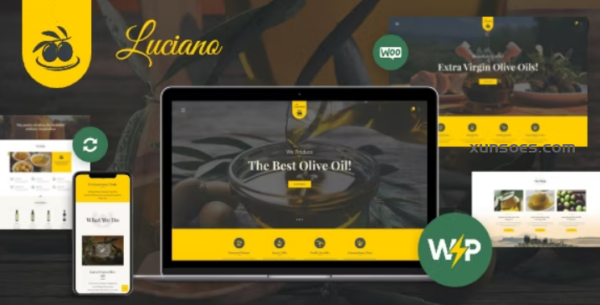 OliveOil Oil Farm Vinegars Theme 1.5.7 GPL Theme