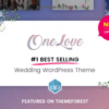 OneLove The Elegant Clean Multipurpose Wedding WordPress Theme 3.9 GPL Theme