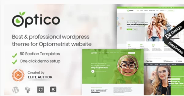 Optico | Optometrist Eye Care WordPress Theme 7.0 GPL Theme