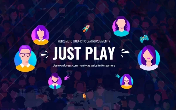 PLAY Gaming Community WordPress Theme 1.0 GPL Theme