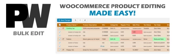 PW WooCommerce Bulk Edit Pro By PimWick 2.358 GPL Plugins