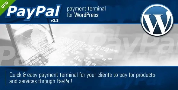 PayPal Payment Terminal WordPress 2.3.1 GPL Plugins
