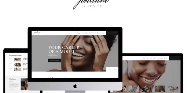 Podium Model Agency WordPress Theme 1.1.7 GPL Theme