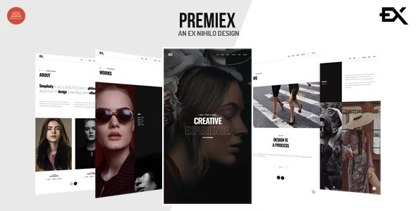 Premiex One Page Portfolio WordPress Theme 1.0 GPL Theme