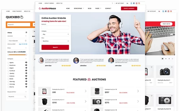 PremiumPress Auction Theme 10.3.0 GPL Theme