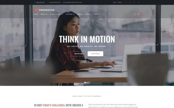 Presentor Business WordPress Elementor Theme WordPress Theme 1.0.1 GPL Theme