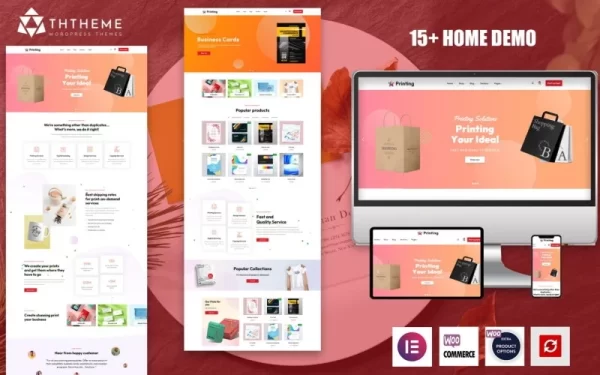 Printing – Elementor Print Shop WordPress Theme 1.1 GPL Theme