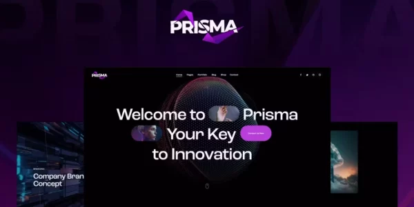 Prisma – Digital Startup App WordPress Theme + AI 1.0.0 GPL Theme