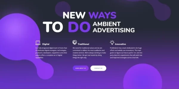 ProMotionic Promotion Agency WordPress Theme 1.0.0 GPL Theme