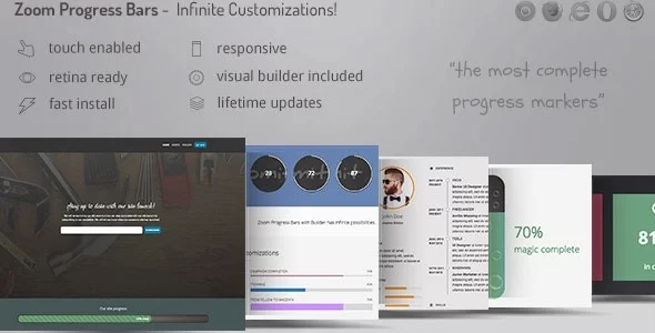 Progress Bars / Counters for Visual Composer Infinite Customizations 2.10 GPL Plugins