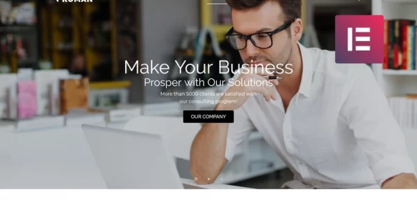 Proman Business Multipurpose Modern WordPress Elementor Theme WordPress Theme 1.0.0 GPL Theme
