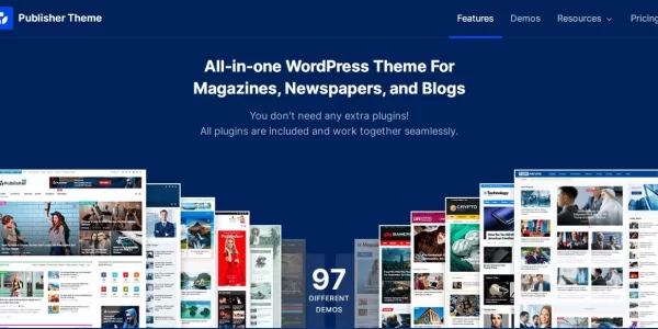 Publisher Newspaper Magazine AMP | News / Editorial 7.12.0 GPL Theme