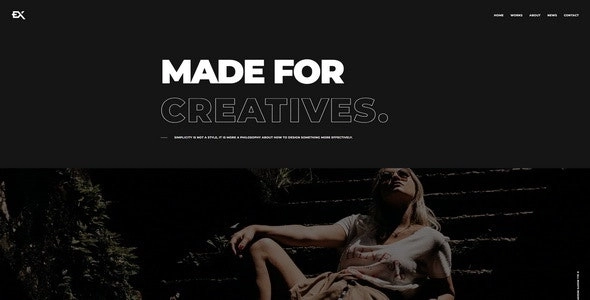 Pucestar Creative Showcase Portfolio WordPress Theme 1.0 GPL Theme