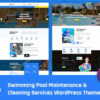 Pulclean Swimming Pool Maintenance Cleaning WordPress Theme 1.0.9 GPL Theme